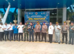 Jasa Raharja Kepri Hadiri Apel Penutupan Operasi Angkutan Laut Natal 2022 dan Tahun Baru 2023 Di KSOP Batam