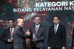 Jasa Raharja Kepri Terima Penghargaan Pelayanan Terbaik dan Top Agenda Setting Nasional