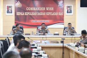 COMMANDER WISH KAPOLDA KEPRI IRJEN POL Drs. TABANA BANGUN, M.Si.