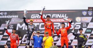 Crosser Astra Honda Dominasi Gelar Juara di Kejurnas Motocross 2022