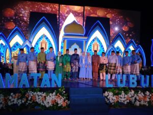 Kapolsek lubuk baja Kompol Budi hartono S.I.K.,M.M Menghadiri kegiatan Pembukaan Seleksi Tilawatil Qur’an (STQ) Ke – IX Tingkat Kecamatan Lubuk Baja Tahun 2023