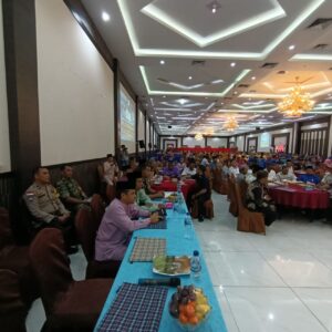 Danramil 01 Lubuk Baja Bersama Babinsa Kelurahan Bengkong Laut Hadiri Musrenbang Tingkat Kecamatan Bengkong