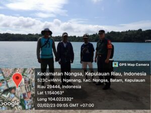 Babinsa 08 Ngenang Gelar Komsos Bersama Warga Binaan dan Sopir Boat