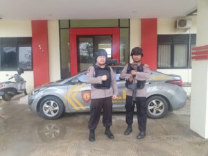 Personil Polsek Batu Ampar Polresta Barelang Selalu Melaksanakan Sistem Pengamanan Markas Komando (siaga)