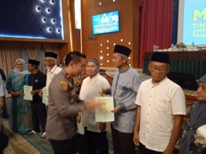 Kapolsek Lubuk Baja Kompol Budi Hartono, Sik,Mm menghadiri kegiatan Musrenbang Tingkat Kecamatan Lubuk Baja Tahun 2023 serta Rencana Kerja Perangkat Daerah Kota Batam Tahun 2024 di Kecamatan Lubuk Baja Kota Batam