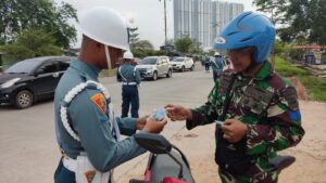Pom Lantamala IV Batam Melaksanakan Giat Opsgaktib Kembali, Guna Memperkecil Pelanggaran serta Menjaga Ketertiban Personil TNI AL