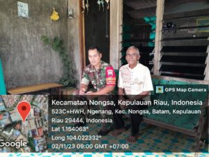 Komsos dengan Warga Binaan, Babinsa 08 Ngenang Sosialisasikan Pendaftaran Komcad Matra Darat TA.2023