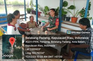 Babinsa Kelurahan Pemping Gelar Komsos, Ajak Para Pemuda Ikut Pendidikan Komcad Matra TNI AD