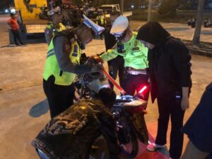 Kasat Lantas Polresta Barelang Tindak Tegas Pelaku Balap Liar di Kota Batam