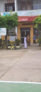Babinsa Kelurahan Taman Baloi Jadi Pembina Upacara di SDN 007