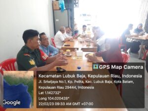 Jalin Silaturahmi, Babinsa 05 Kampung Pelita Lakukan Komsos Bersama Warga Binaan