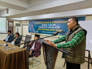 DPW PKB Kepri Gelar Uji Kelayakan dan Kepatutan Bacaleg Untuk Pemilu 2024