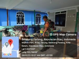 Babinsa Kelurahan Pulau Terong Ajak Masyarakat Mensyukuri Nikmat yang Diberikan Tuhan Kepada Umat-Nya