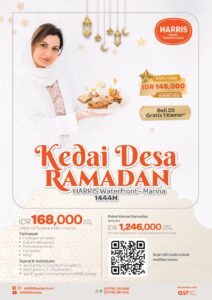Kedai Desa Ramadhan Harris Resort Waterfront Batam Berikan Voucher Gratis Dengan Pembelian Paket Berbuka Puasa Untuk 20 Orang