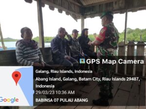 Peran Aktif Masyarakat dalam Menjaga Keamanan Lingkungan di Pulau Abang sangat Dibutuhkan