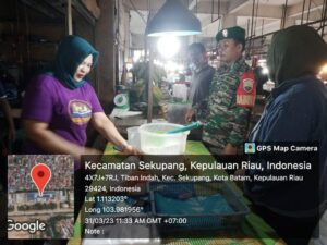 Para Pedagang Pasar Diminta Jaga Kualitas Barang Dagangannya