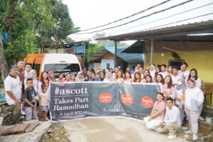 ASCOTT INDONESIA SECARA SERENTAK MEMBAGIKAN 3000 MEAL BOX KEPADA MASYARAKAT DI 14 KOTA DI INDONESIA