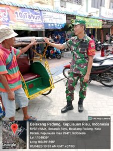 Meski Sedang Berpuasa, Penarik Becak Belakangpadang Diminta Beri Pelayanan Terbaik ke Penumpangnya