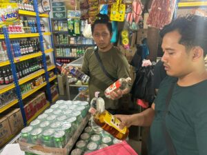 Polsek Batu Ampar Amankan Puluhan Mikol Ilegal Operasi Pekat Seligi