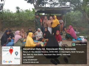 Warga dan Kader Posyandu Bukit Tempayan Sepakat Jaga Keharmonisan di Lingkungan