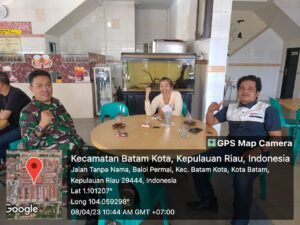 Babinsa Baloi Permai Ajak Warganya untuk Menjaga Toleransi Antar Umat Beragama
