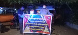Monitor Kamtibmas di Wilayahnya Personil Polsek Batu Ampar Himbauan Kamtibmas di Komplek jodoh