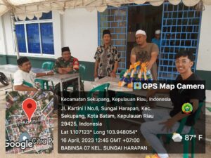 Warga Sungai Harapan Kompak Menjaga Kamtibmas di Bulan Ramadan
