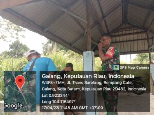 Babinsa Ingatkan Warga untuk Tidak Membakar Lahan Pertanian Sembarangan