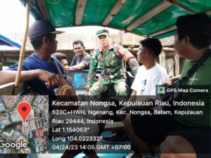 Jalin Silaturahmi, Babinsa Ngenang Gelar Komunikasi Sosial dengan Warga Binaan