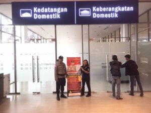 Polresta Barelang Pasang Spanduk,Banner, Hukuman Bagi Pengurus PMI Non Prosedural
