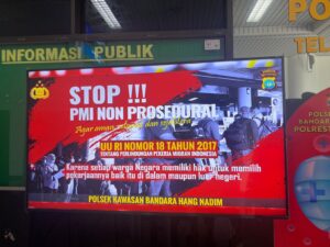 POLDA KEPRI LAKSANAKAN HIMBAUAN,ANTISIPASI PMI NONPROSEDURAl