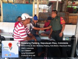 Tukang Ojek di Kelurahan Tanjung Sari Diminta Turut Memantau Situasi Kamtibmas di Wilayahnya