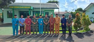 Jalin Silaturahmi, Forkopimca Nongsa Kunjungi Koramil 03 Nongsa