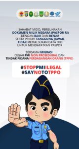 Imigrasi Batam Sosialisasi Gerakan Stop PMI Ilegal dan TPPO Kepada Masyarakat