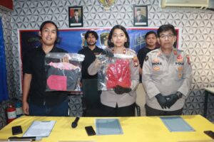 Kapolsek Batu Aji Gelar Konferensi Pers, Pelaku Penganiayaan yang Mengakibatkan Korban Meninggal Dunia