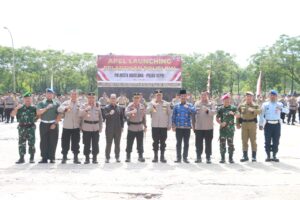Dirbintibmas Korbinmas Baharkam Polri Pimpin Apel Launching Pelantikan Polisi Rukun Warga (RW) Polresta Barelang – Polda Kepri