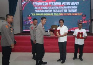 Personil Polda Kepri Gelar Pembinaan Cegah Radikalisme Intoleraan dan Terorisme