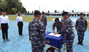 LlJamin Akuntabilitas Dalam Proses Rekrutmen Prajurit Lantamal IV Laksanakan Penandatangan Pakta Integriyas
