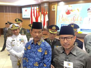 Kapolresta Barelang Mengikuti Upacara Peringatan Hari Lahir Pancasila Tingkat Kota Batam Tahun 2023