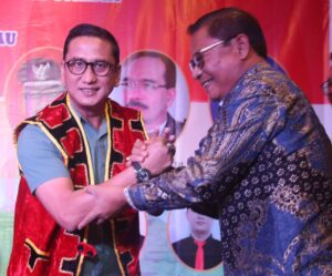 KabidHumas Polda Kepri Hadiri Pelantikan Dewan Pengurus Masyarakat Nias Barat Kepulauan. Riau