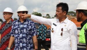 Pastikan Sesuai Rencana Kepala BP Batam Tinjau Pembangunan Infrastruktur