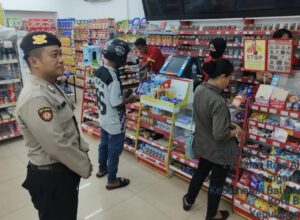 Polsek Batu Ampar Patroli Cipkon Sampaikan Prokes Dan Himbauan Kamtibmas