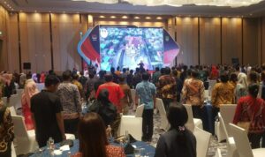 Polsek Batu Ampar Berikan Pengamanan Kegiatan Malam Ramah Tamah Raker Komwil I Apeksi Kota Batam