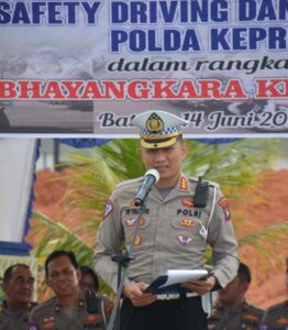 Ditlantas Polda Kepri Gelar Lomba Safety Driving,Safety Riding, Meriahkan Hari Bhayangkara Ke 77 Di Tahun 2023