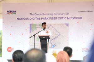 Lakukan Groundbreaking Fiber Optik, Kepala BP Batam Dukung Akselerasi Ekonomi Digital