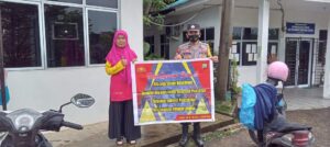 Polsek Batu Ampar Bhabinkamtibmas Ajak Warga Wujudkan Kamtibmas Aman dan Kondusif