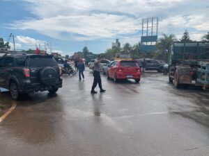 Polsek Batu Ampar Melaksanakan Strong point Pagi, Di wilayah Hukum Batu Ampar