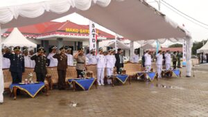 Resmi Menjadi Prajurit TNI AL,Dankodiklatal Melantik dan Mengambil Sumpah Siswa Dikmaba Dan Dikmata Angkatan XLIII Tahun 2023 Satdik1 Tanjung Uban