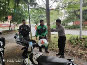 Polsek Batu Ampar Rutin melakukan himbauan Kamtibmas,Waspada Curanmor