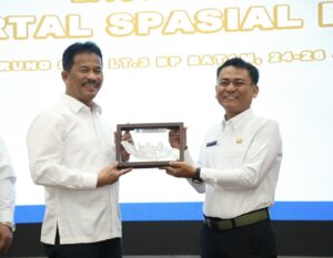 Bersama BIG Kepala BP Muhammad Rudi Batam Launching Geoportal Spasial